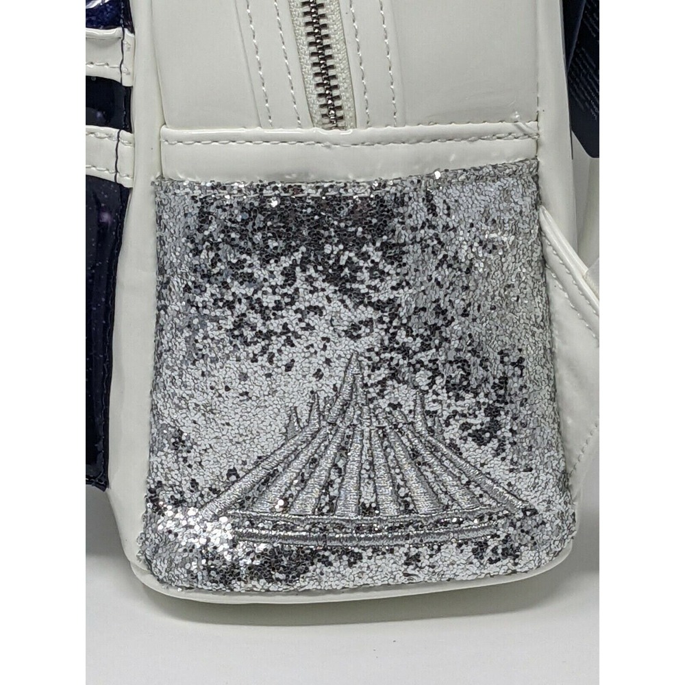 Loungefly Disney Mickey Mouse The Main Attraction Space Mountain Mini Backpack - Picture 3 of 5